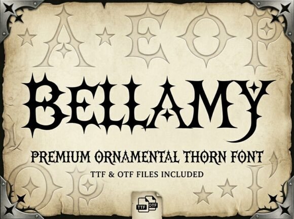 Bellamy: A Bold Typeface for Unforgettable Branding