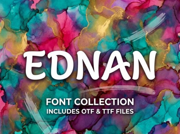 Ednan: The Art of Decorative Display Typography