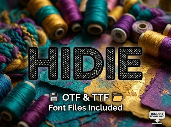 Hidie: Elevate Your Visual Hierarchy with Artistic Typography