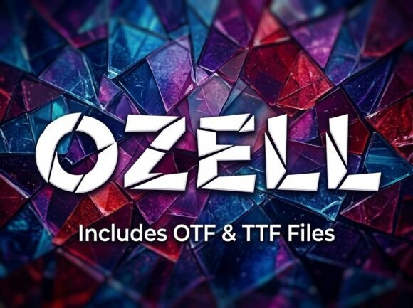 Ozell: Command Attention with Explosive Typography