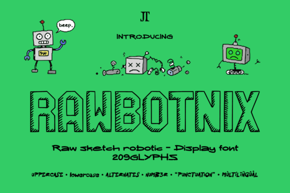 Rawbotnix: Embracing Imperfection in Modern Typography